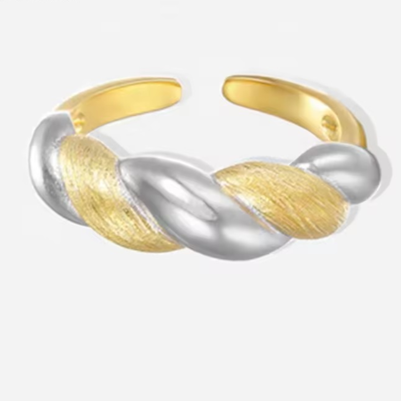 Briony Coissant two tone ring