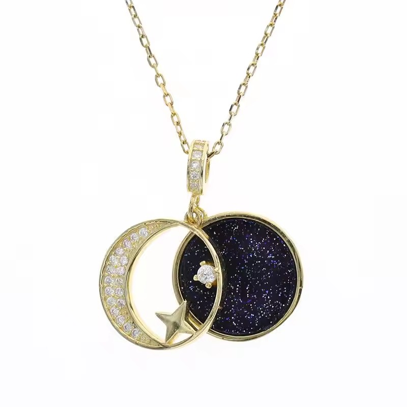 Luna Midnight Pendant necklace
