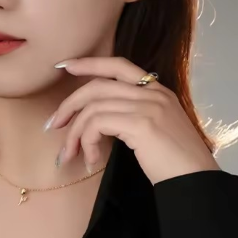 Briony Coissant two tone ring