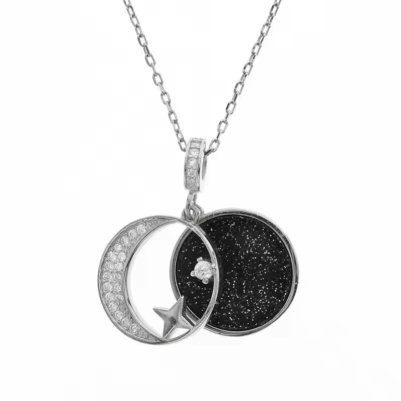Luna Midnight Pendant necklace